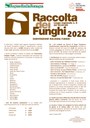 Tesserino raccolta funghi anno 2022